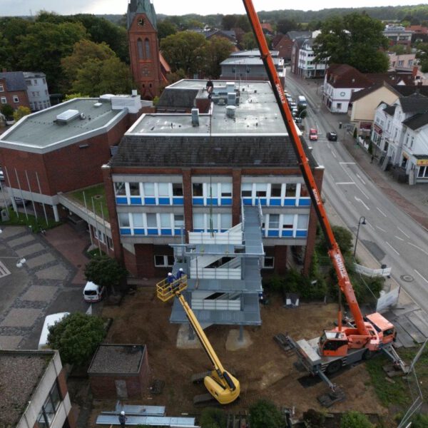 Treppenanlage Rathaus Schwarzenbek 0297